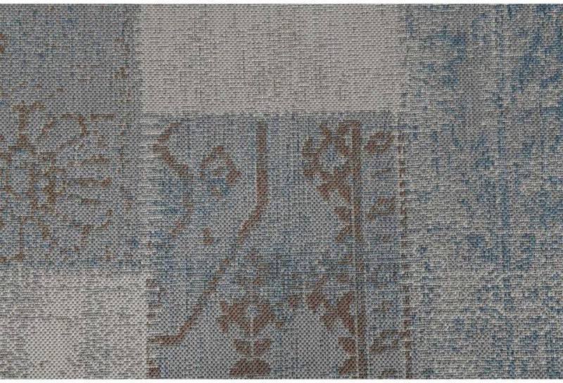 Garden Impressions Blocko buitenkleed 160x230 cm grijs/blauw