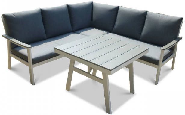 SenS-Line Sens line Dublin Aluminium Loungeset White Wit