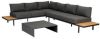 Exotan Bari platform lounge set of 3 Polywood dark grey online kopen