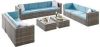 Feel Furniture Loungeset Verona XXL Blauw 10 personen online kopen