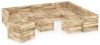 VIDAXL 12 delige Loungeset groen ge&#xEF, mpregneerd grenenhout online kopen