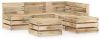 VIDAXL 6 delige Loungeset groen ge&#xEF, mpregneerd grenenhout online kopen