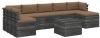 VidaXL 8 delige Loungeset met kussens pallet massief grenenhout online kopen
