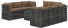 VidaXL 9 delige Loungeset met kussens pallet massief grenenhout online kopen