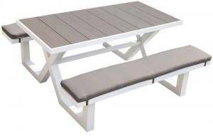 SenS-Line Sens line Galaxy Picnic Tuintafel White 160 Cm Wit