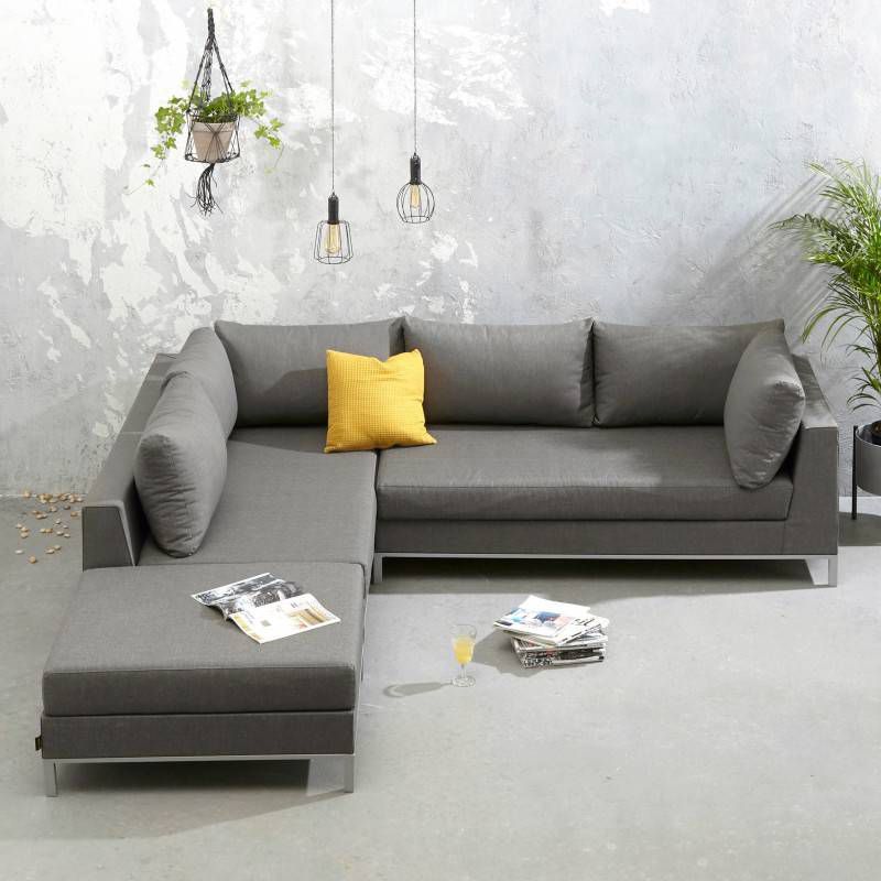 SenS-Line Exotan loungeset Sicilië links stone grey Leen Bakker