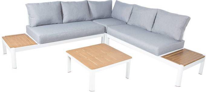 SenS-Line SenS line aluminium loungeset Lotus wit